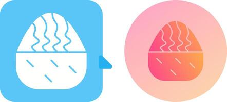 Cream Muffin Icon Design vector