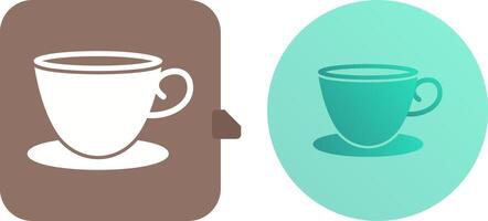 Tea Cup Icon Design vector