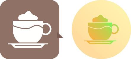 Latte Icon Design vector