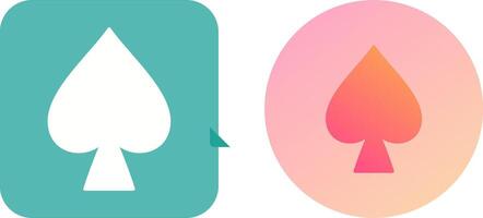 Spade Icon Design vector
