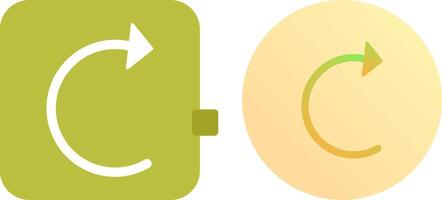 Unique Reload Icon Design vector