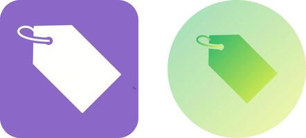 Unique Tag Icon Design vector