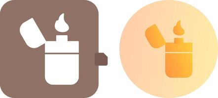 Unique Lighter Icon Design vector