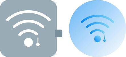 Unique WiFi Sign Icon Design vector