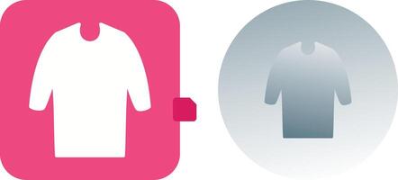 Casual Shirt Icon Design vector