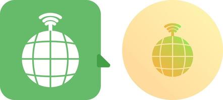 Global Signals Icon Design vector