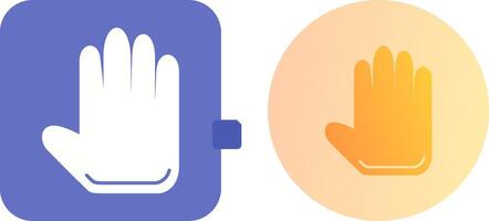 Unique Hand Tool Icon Design vector