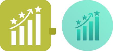 Unique Reputation Management Icon Design vector