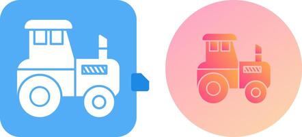 Tractor Icon Design vector