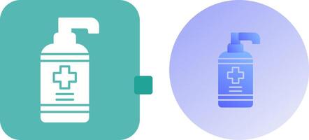 Antiseptic Icon Design vector