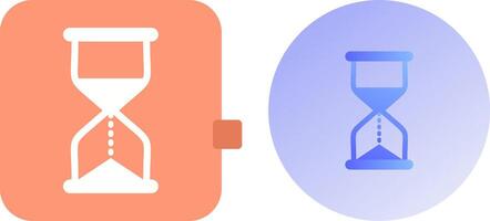 Hourglass Icon Design vector