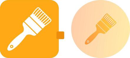 Paint Brush Icon Design vector