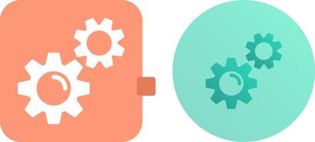 Gears Icon Design vector