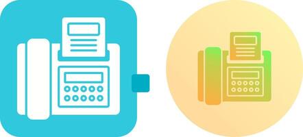 Fax Icon Design vector
