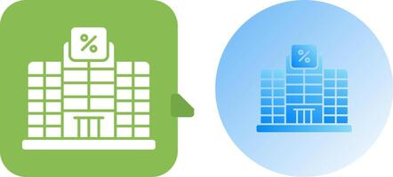 Building Icon Design vector