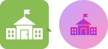 Presidential Building Icon Design vector