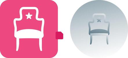 diseño de icono de asiento vector