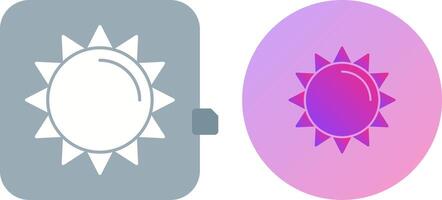 Sun Icon Design vector