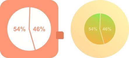 Candidate Stats Icon Design vector