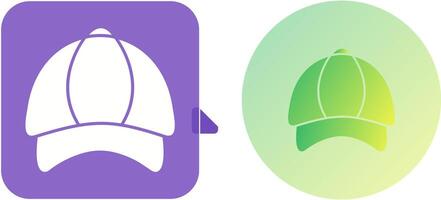 P Cap Icon Design vector