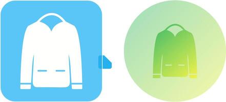 Men's Jacket Icon Design vector