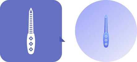 Nail File Icon Design vector