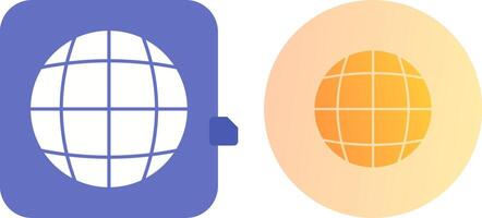Globe Icon Design vector