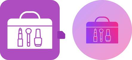 Cosmetics Box Icon Design vector