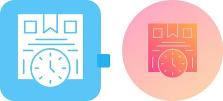 Time is Money Icon Design vector
