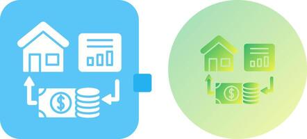Investment Icon Design vector