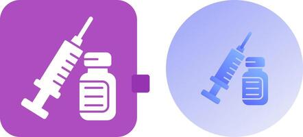 Syringe Icon Design vector