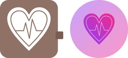 Cardiogram Icon Design vector