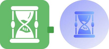 Hourglass Icon Design vector