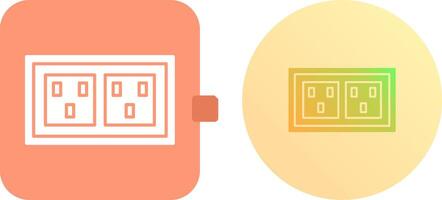 Socket Icon Design vector
