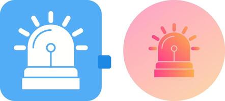 Alarm System Icon Design vector