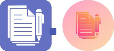 Document Icon Design vector