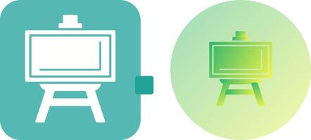 Easel Icon Design vector