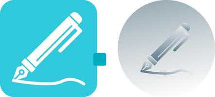 Pen Icon Design vector