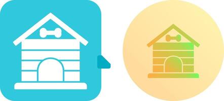 Dog House Icon Design vector