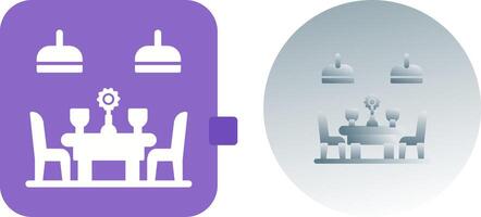 Table Icon Design vector