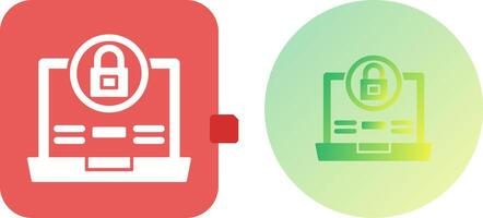 Lock Icon Design vector