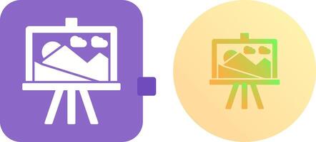 Canvas Icon Design vector