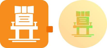 Chair Icon Design vector