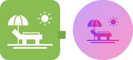 Hammock Icon Design vector