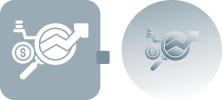Data Research Icon Design vector