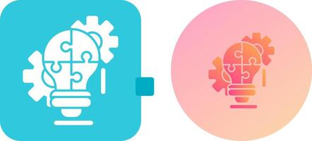 Problem Solving Icon Design vector