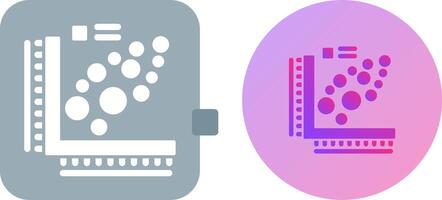 Plot Icon Design vector