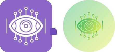 Spyware Icon Design vector
