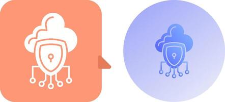 Data Protection Icon Design vector