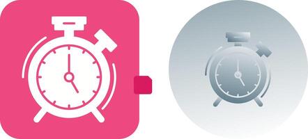 Alarm Clock Icon Design vector